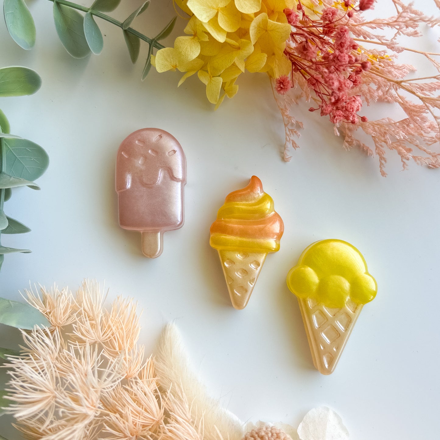 Trio of Ice Creams