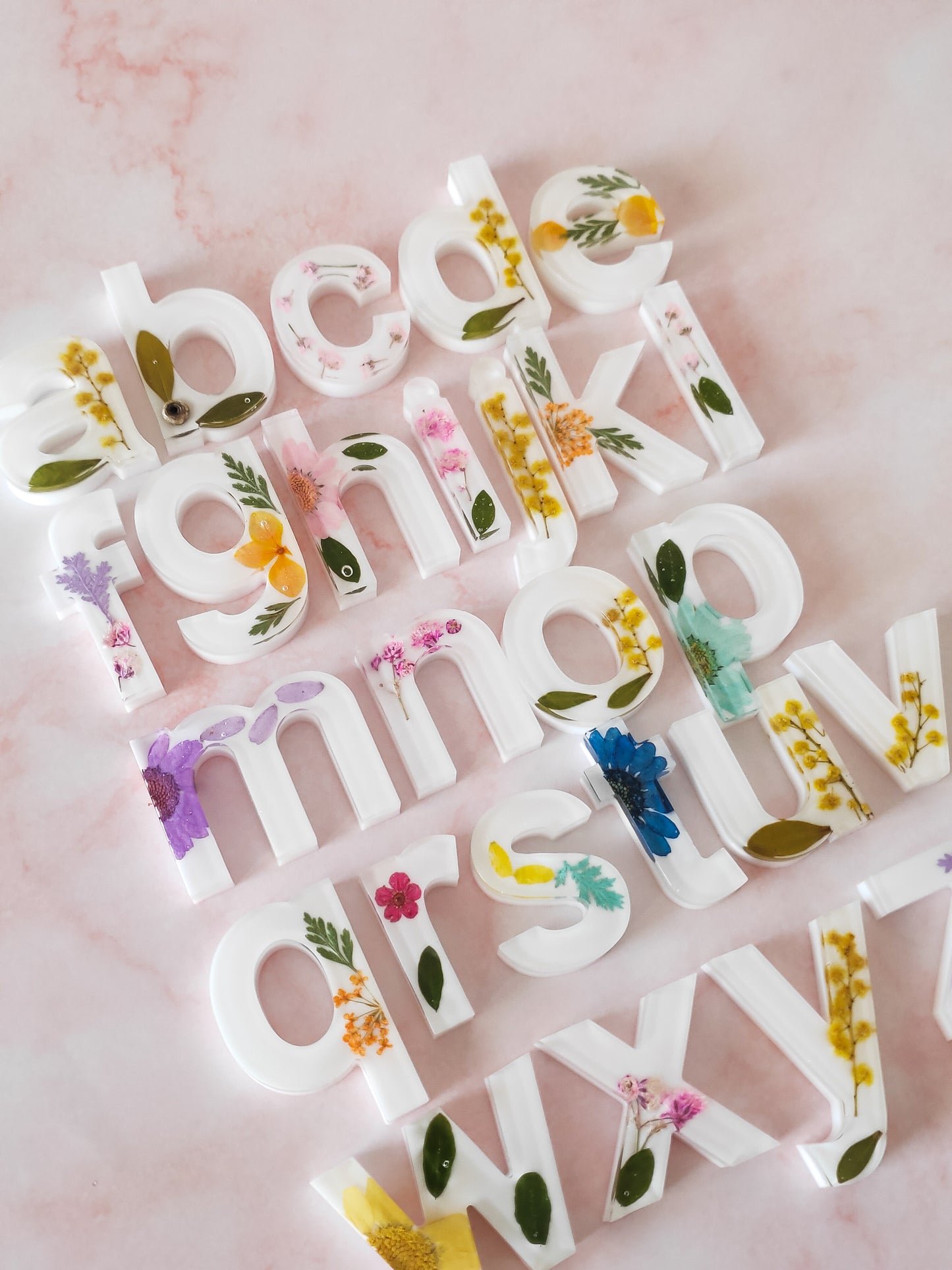 Botanicals Alphabet Set