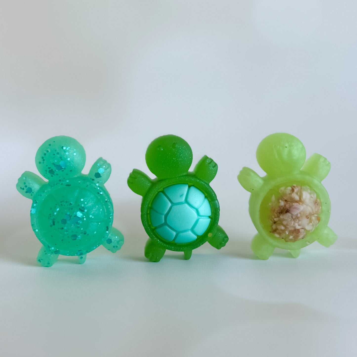 Resin Turtles – 3 Colourways