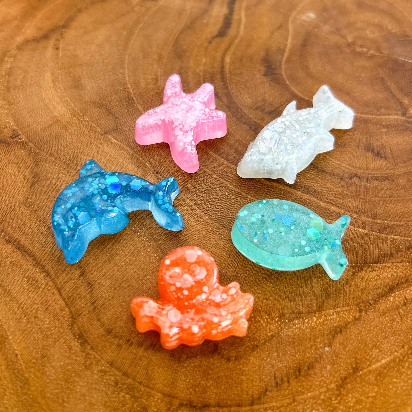 Set of 5 Mini Sea Animals