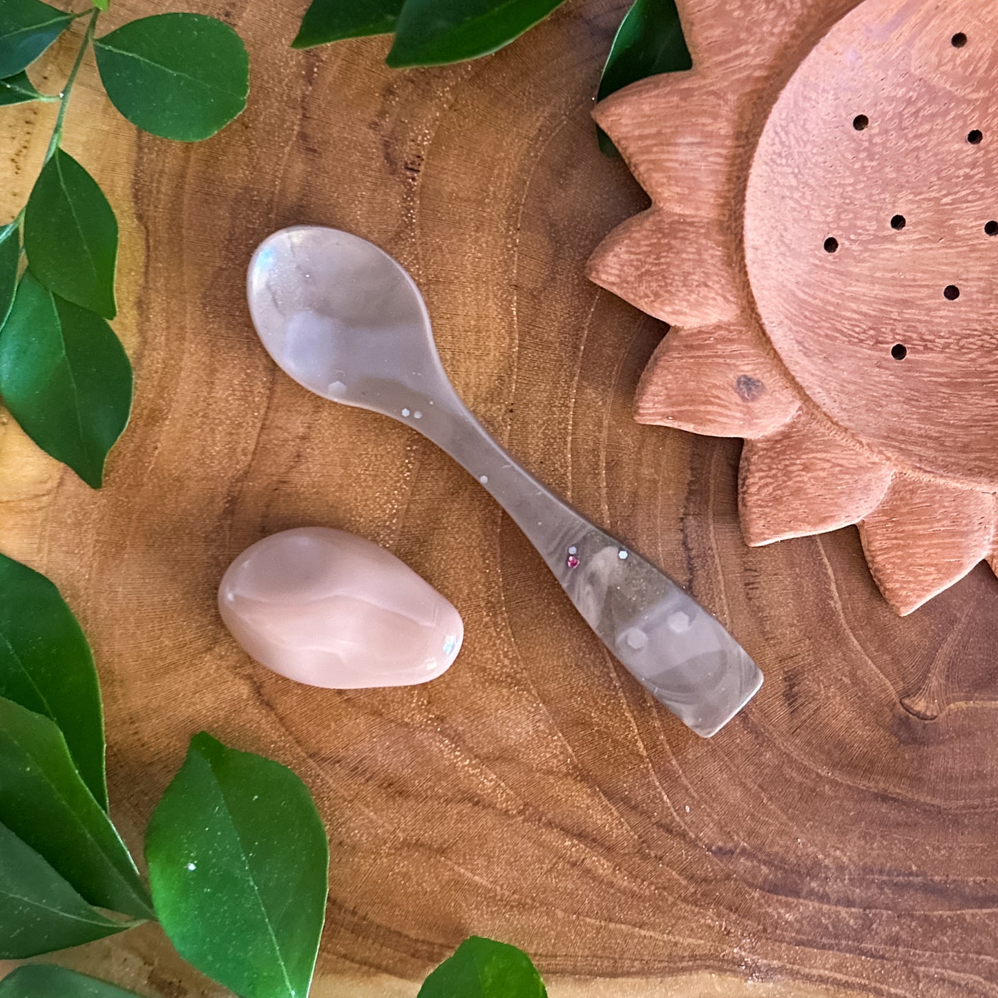 Handmade Resin Spoons - Earthy