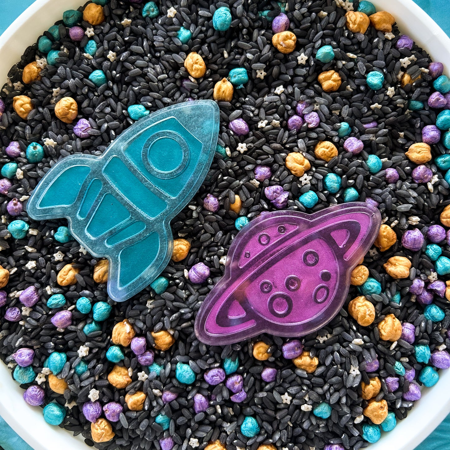 Planet & Rocket Disc Set