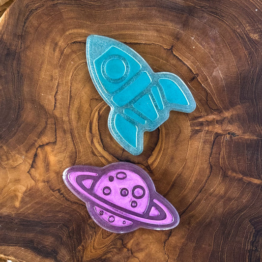 Planet & Rocket Disc Set