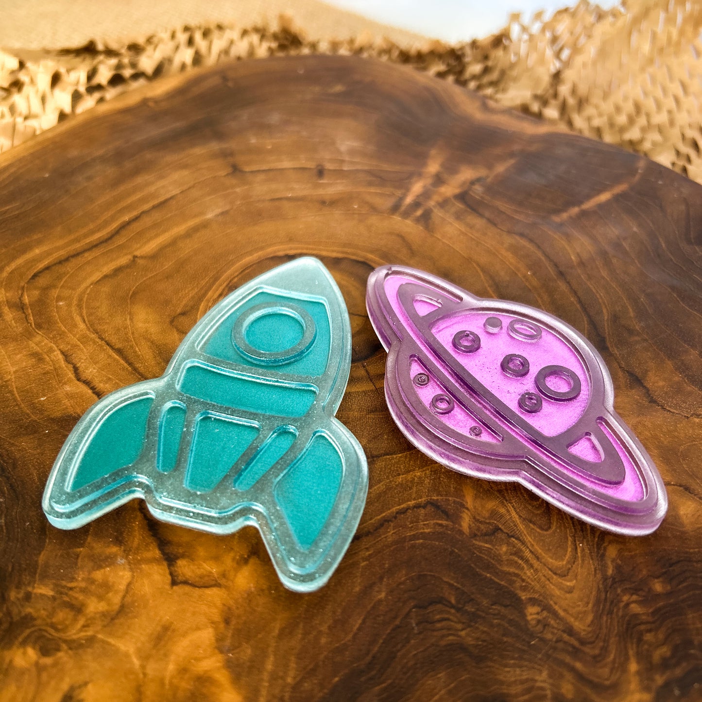 Planet & Rocket Disc Set