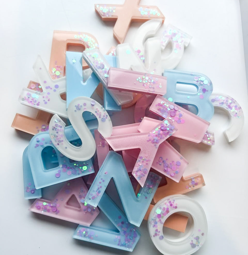 Pastels Alphabet Set - MTO