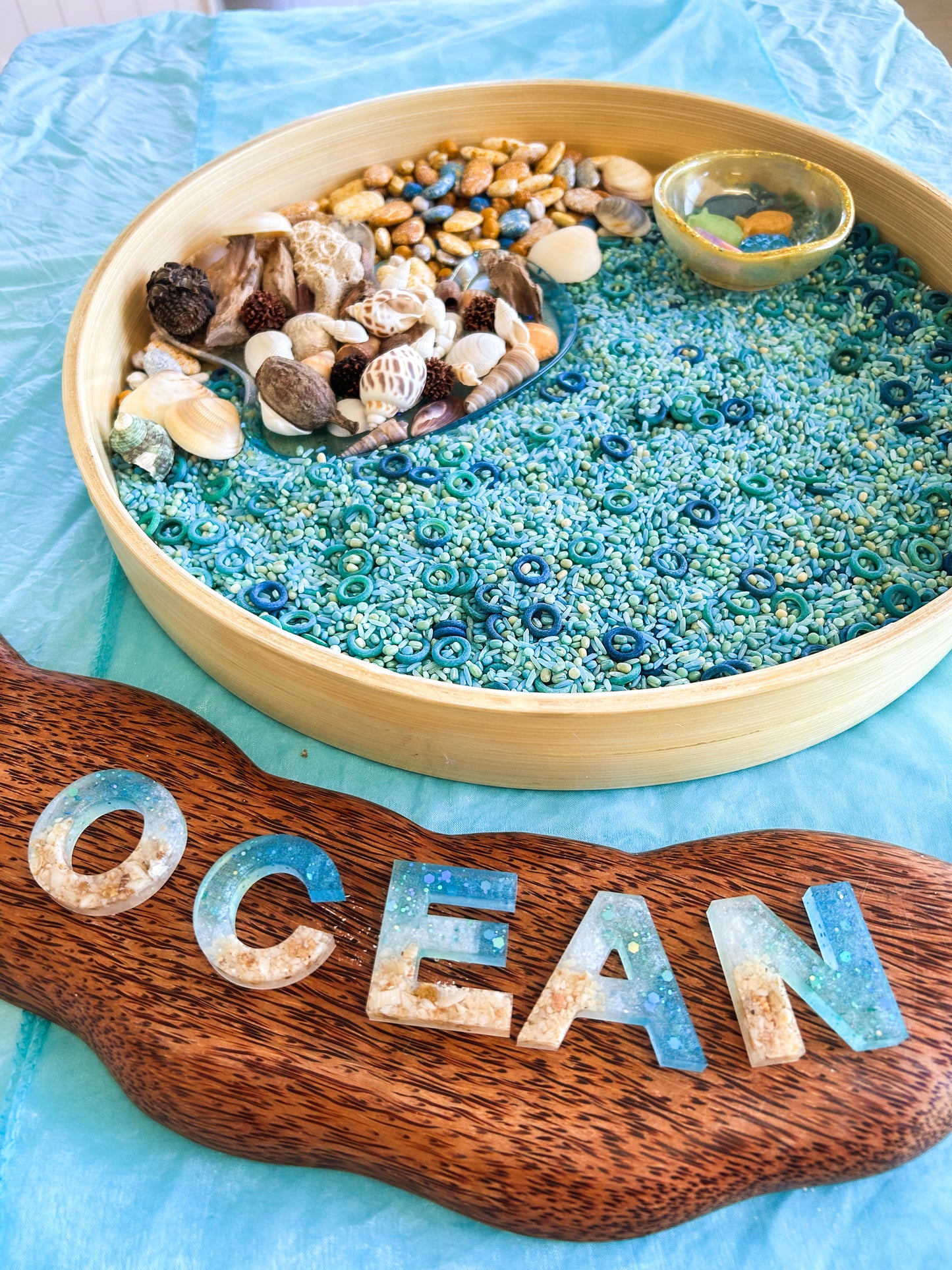 Beachy Alphabet Set