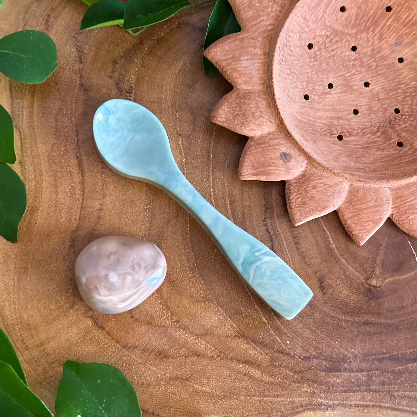 Handmade Resin Spoons - Earthy
