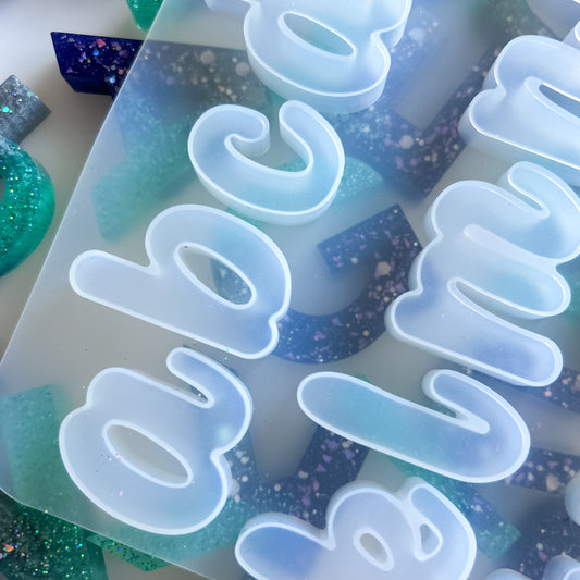Cursive Lowercase Alphabet Set