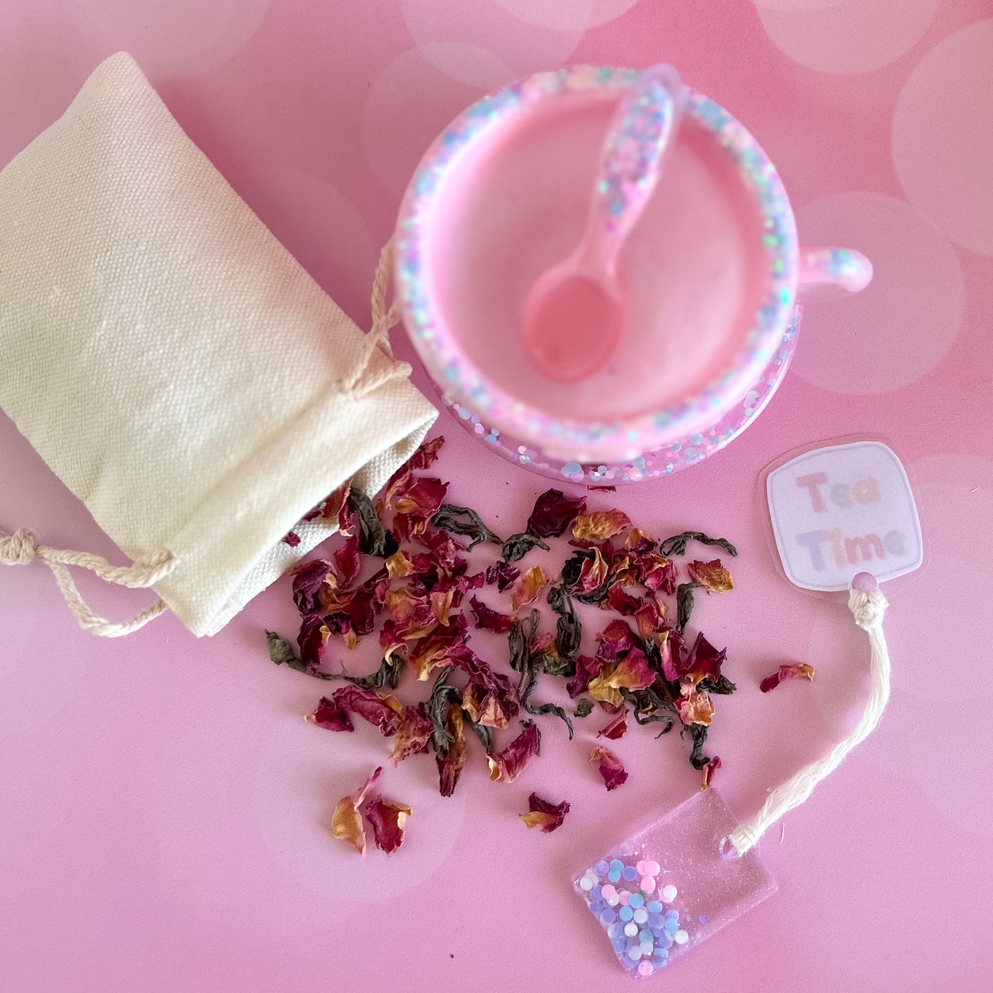 Tea Party Dried Florals