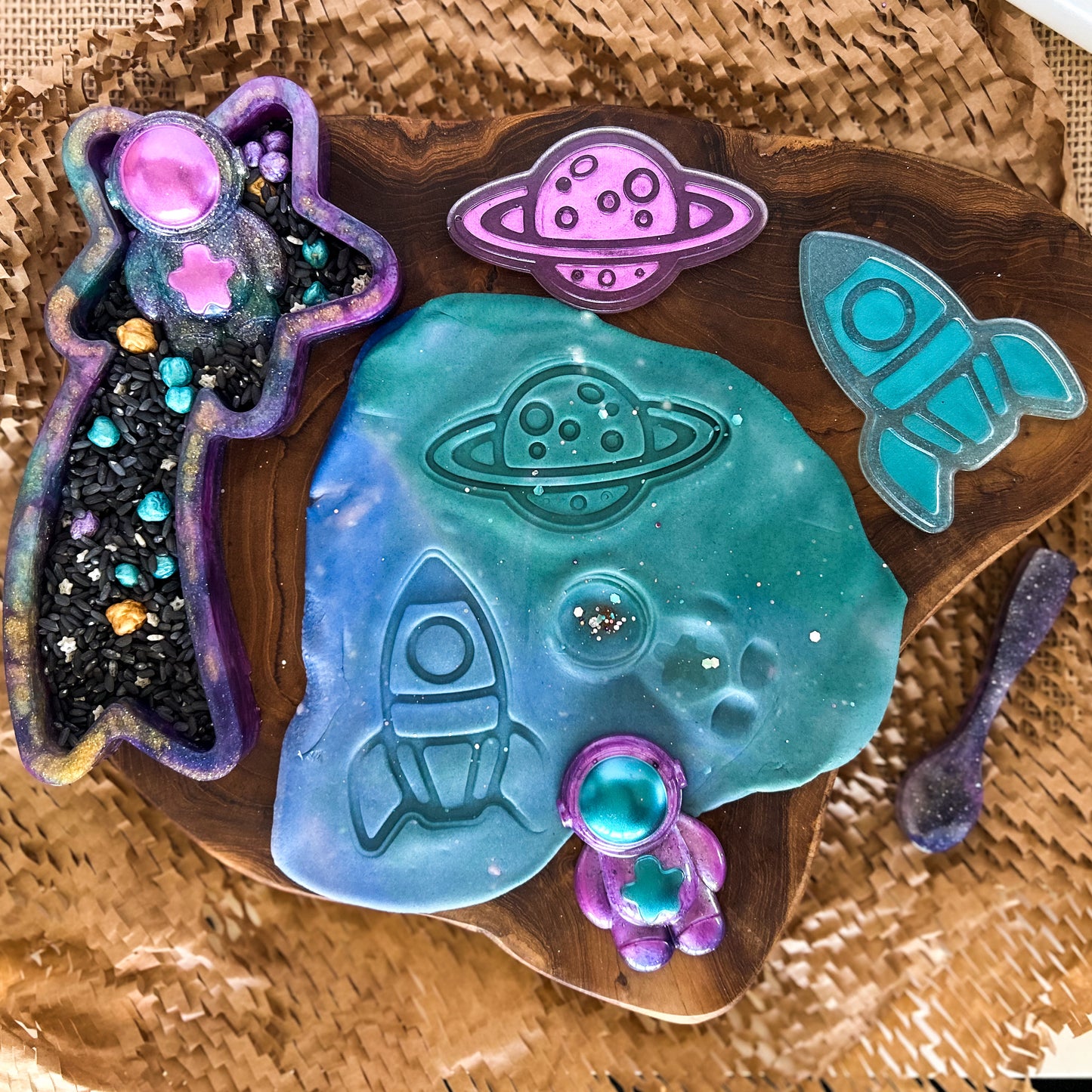 Planet & Rocket Disc Set