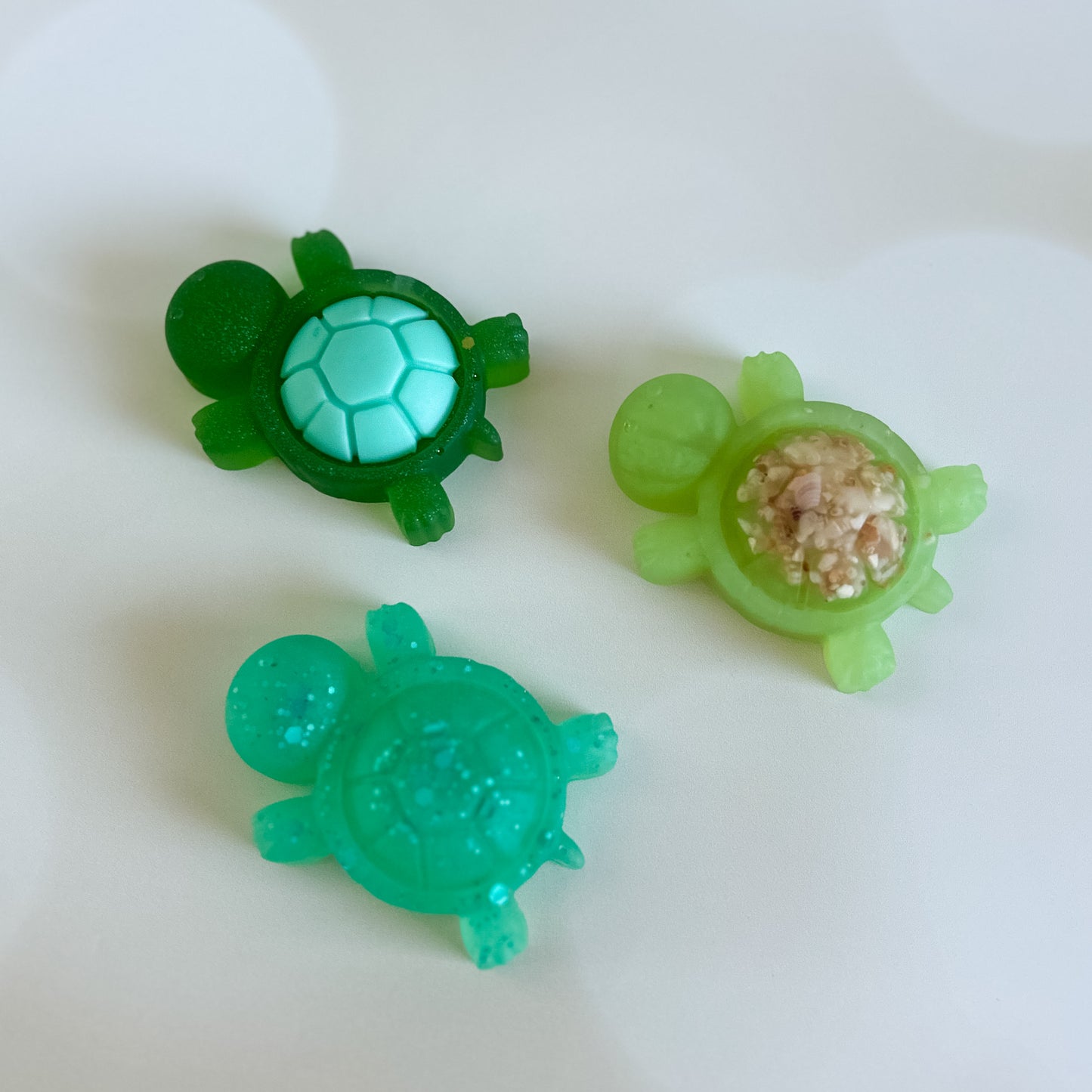 Resin Turtles – 3 Colourways