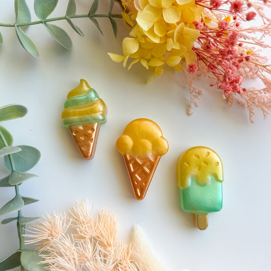 Trio of Ice Creams