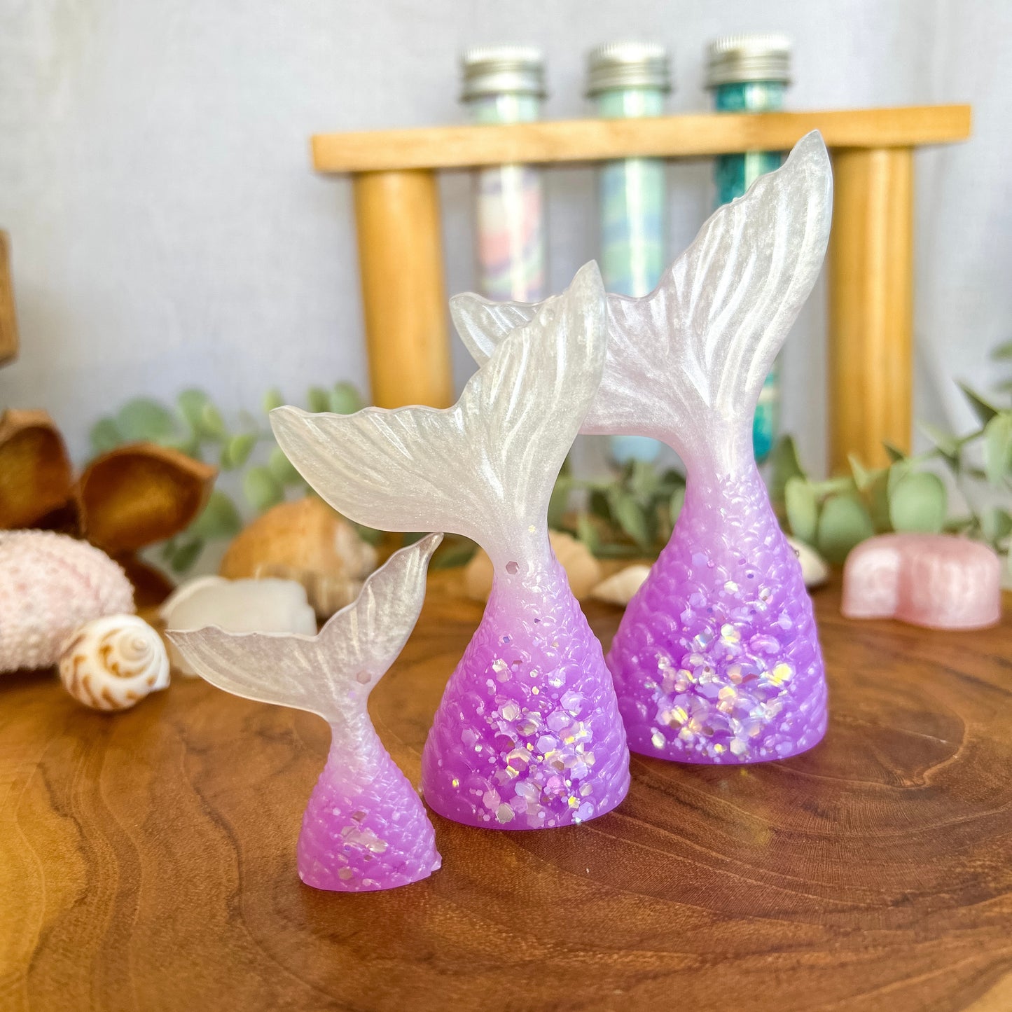 Set of 3 Mermaid Tails