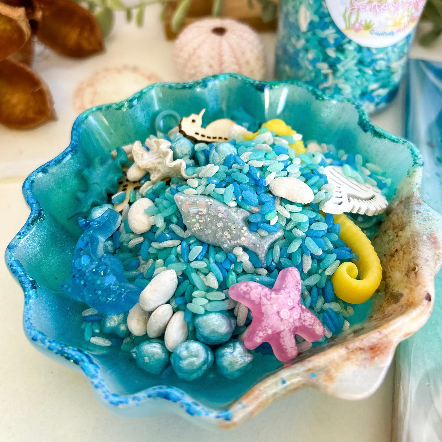 Set of 5 Mini Sea Animals