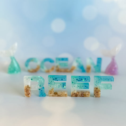 Beachy Alphabet Set