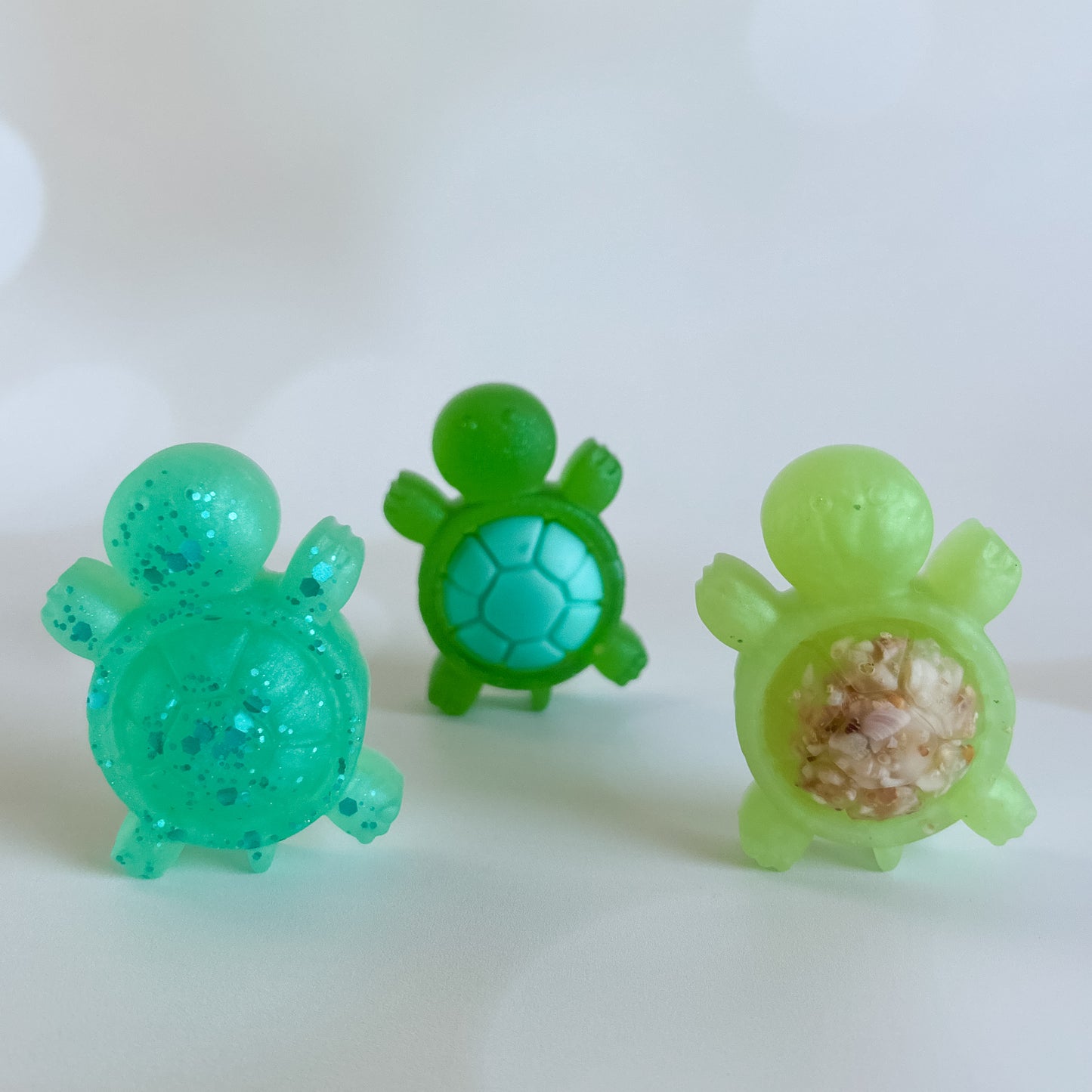 Resin Turtles – 3 Colourways
