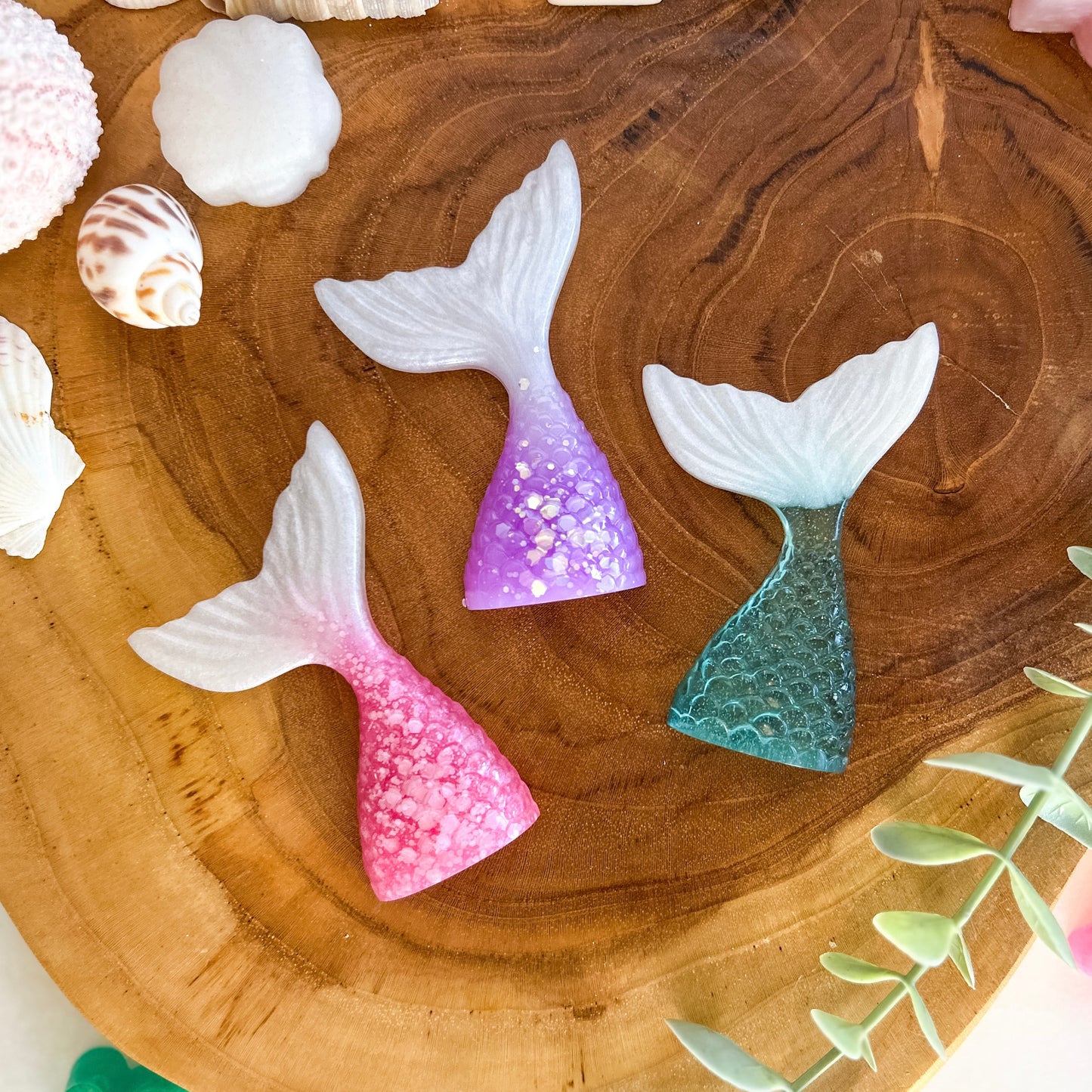 Set of 3 Mermaid Tails