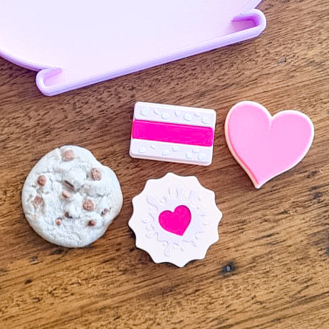Eco Printed Biscuits Set of 4 (Pre Order)
