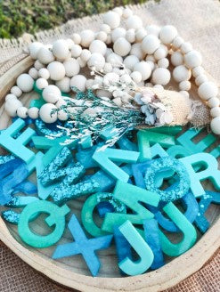 Ocean Vibes Alphabet Set