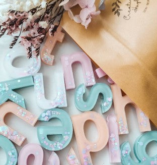 Pastels Alphabet Set - MTO