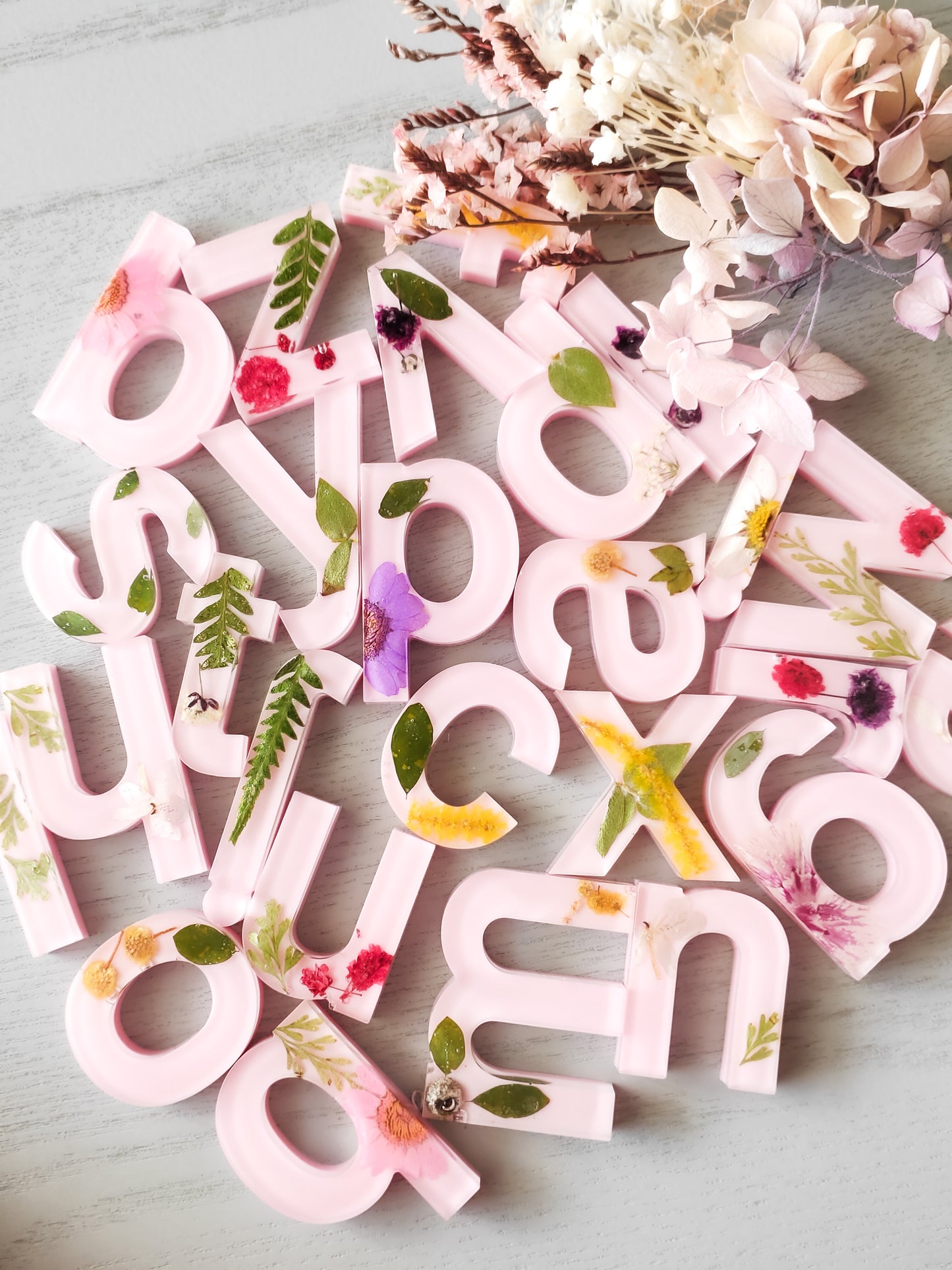 Botanicals Alphabet Set